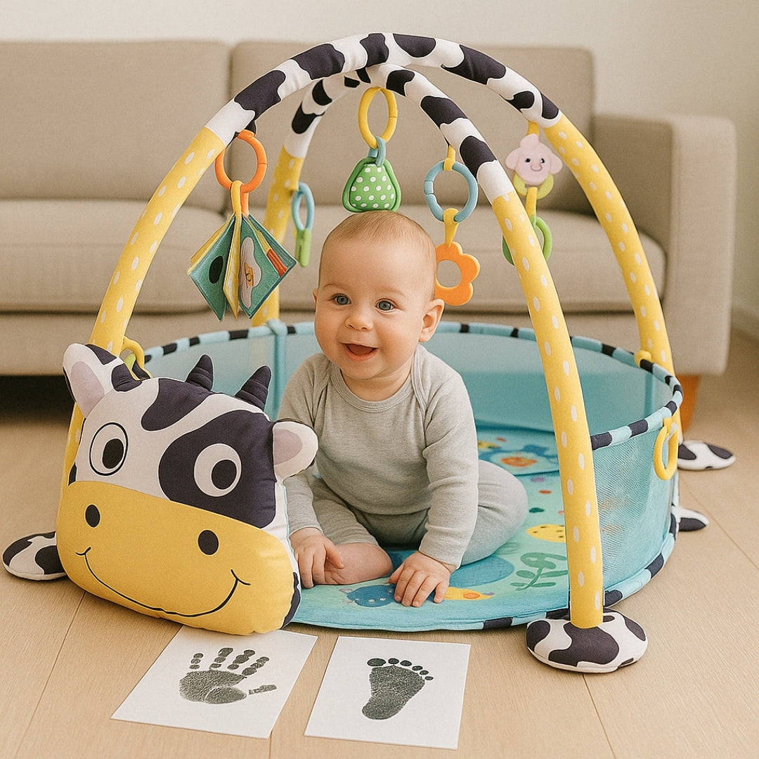 Aire de Jeu Interactive Bébé – Éveil Tout en Douceur !