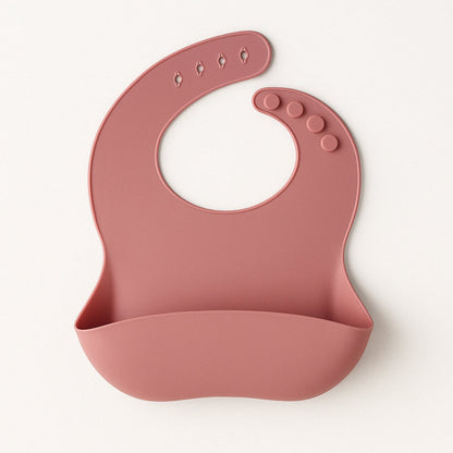 Bavoir Souple avec Poche – Repas Sans Bavures